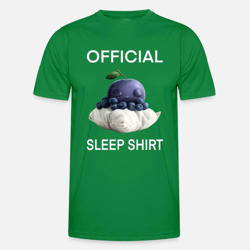 Blaubeere Männer Funktions-T-Shirt