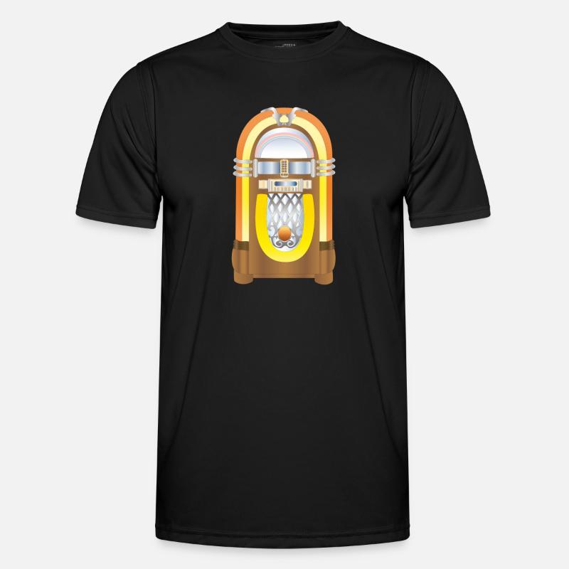 jukebox - Men's Functional T-Shirt - black