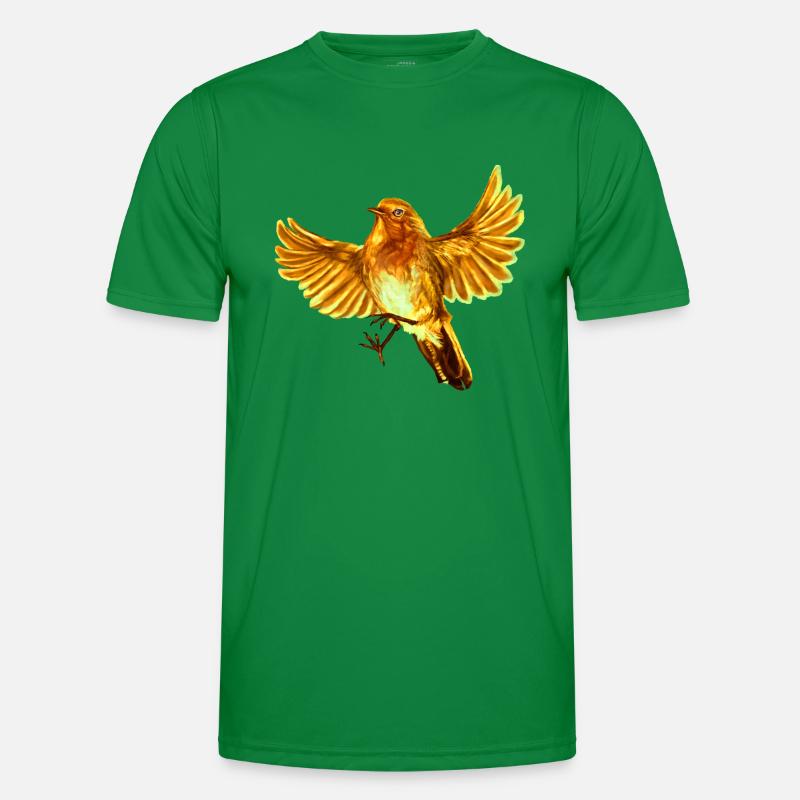 yellow bird Men's Functional T-Shirt