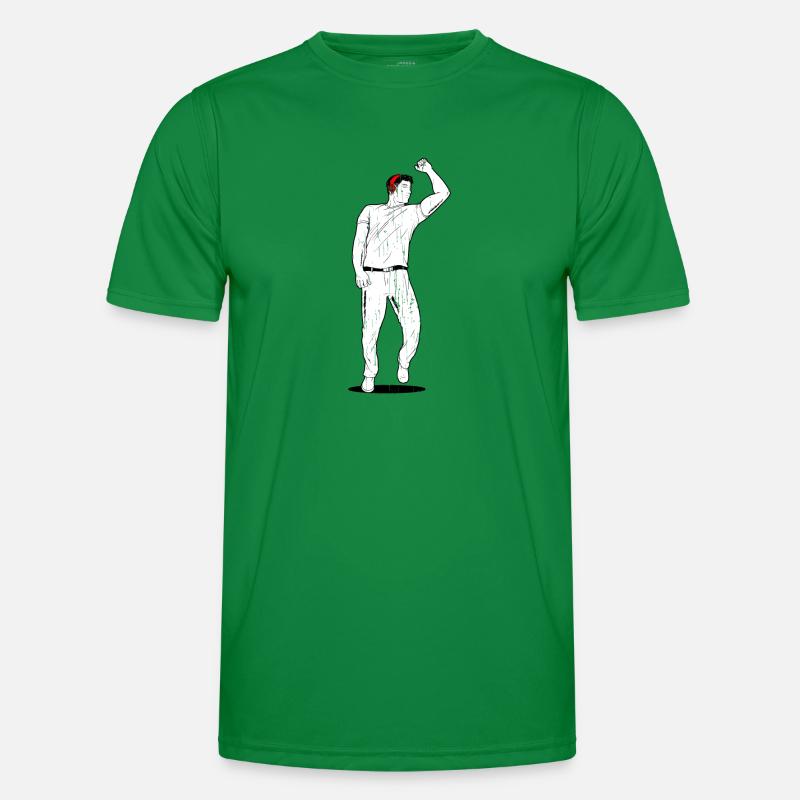 Dance Move Silhouette Tänzer Männer Funktions-T-Shirt