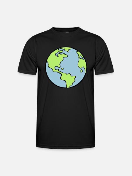 erde_002 - Men's Functional T-Shirt - black