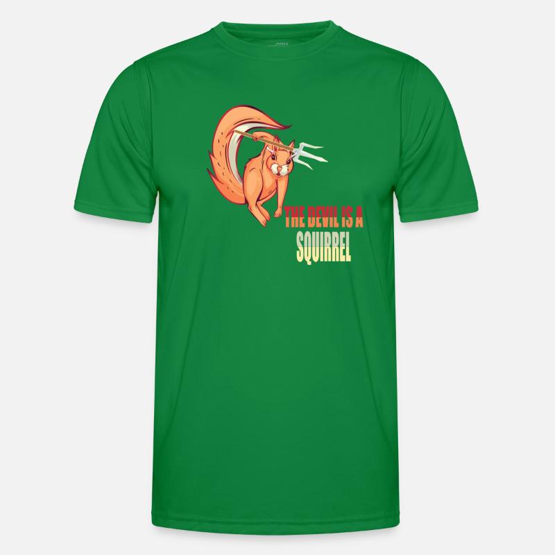 Le diable est un écureuil, Devil Squirrel T-shirt sport Homme