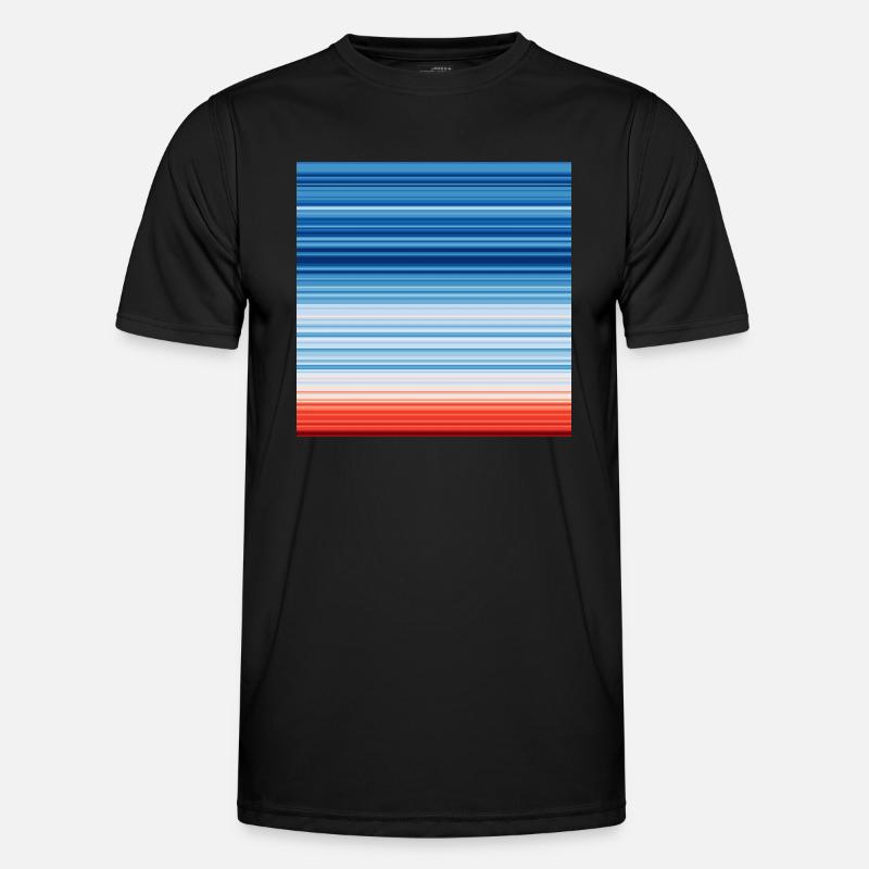 Warming Stripes | Scientists for Future T-shirt sport Homme