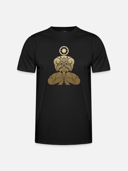 Pahuyuth symbol gold - Men's Functional T-Shirt - black