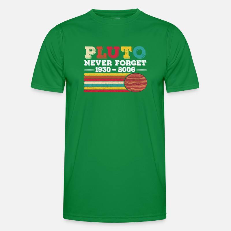 Pluto Never Forget 1930 - 2006 Vintage Gift Men's Functional T-Shirt