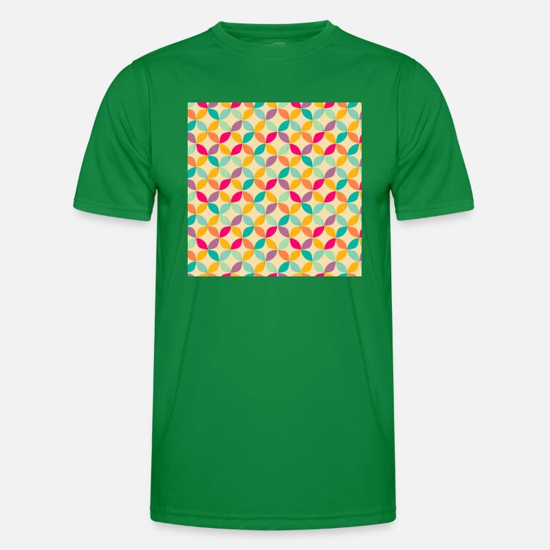Retro pattern Men's Functional T-Shirt