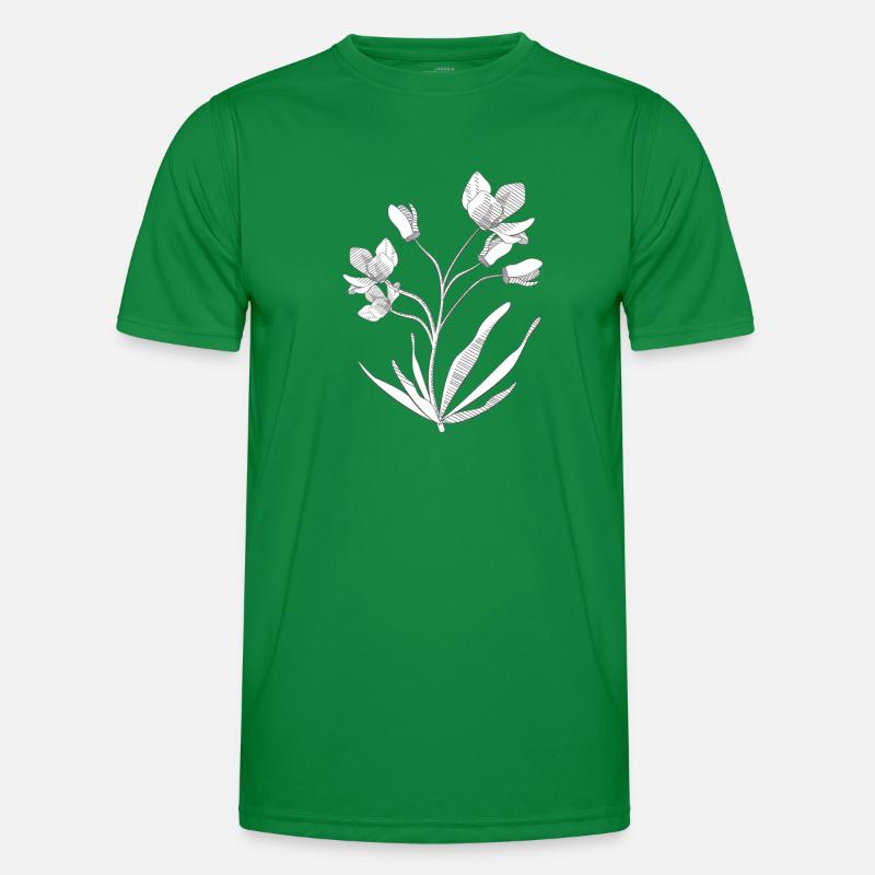 Fleur T-shirt sport Homme