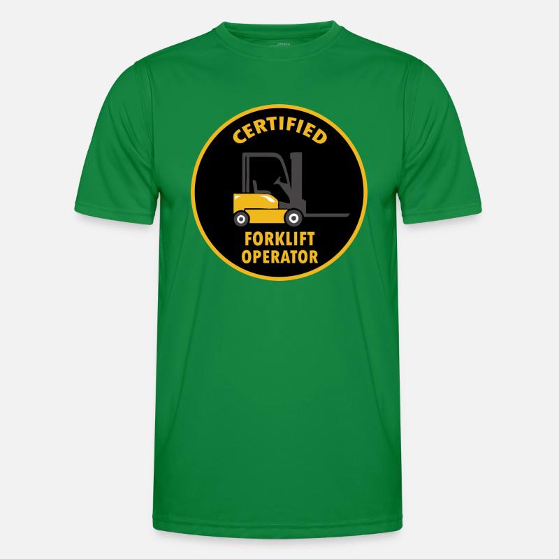 Certified forklift operator Men's Functional T-Shirt