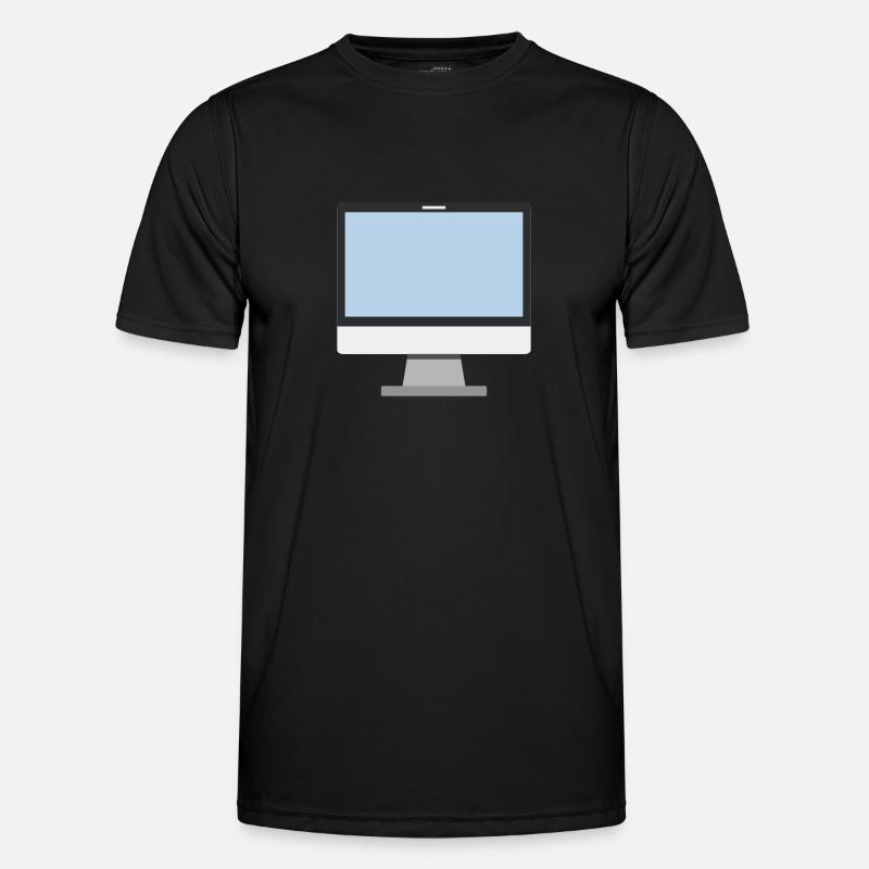 computer - Men's Functional T-Shirt - black