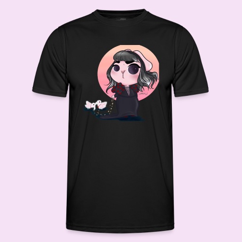 Witchy Bun with Crow Pets - Funktionsshirt til herrer