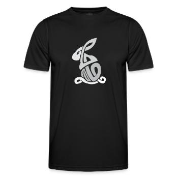 Celtic Symbols Celtic Knot Poison - Men's Functional T-Shirt - black - Front - AI Model Male 178 dark (178cm)