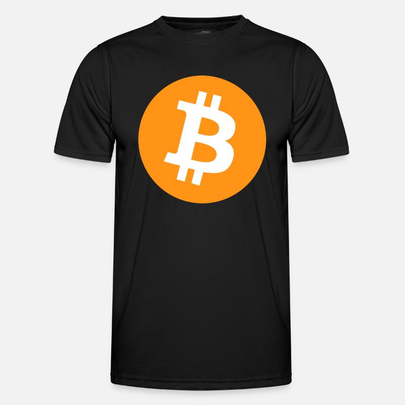Bitcoin Männer Funktions-T-Shirt