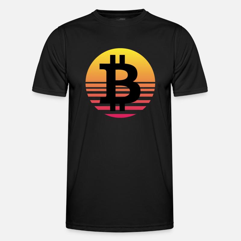 Bitcoin T-shirt sport Homme