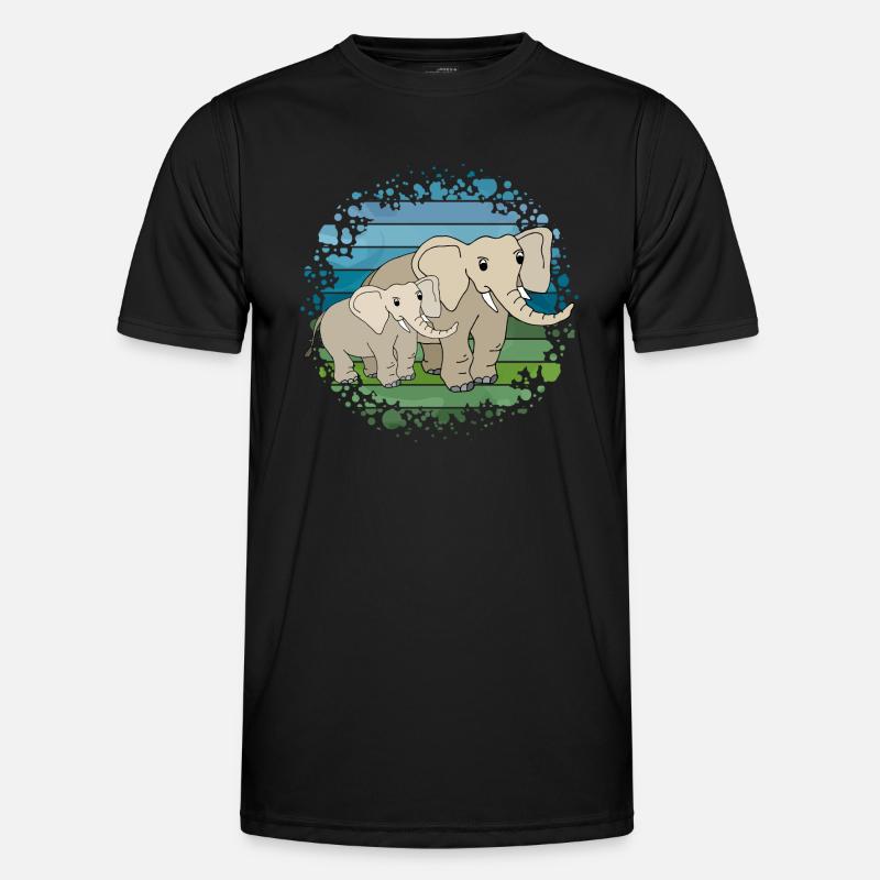 Éléphant T-shirt sport Homme