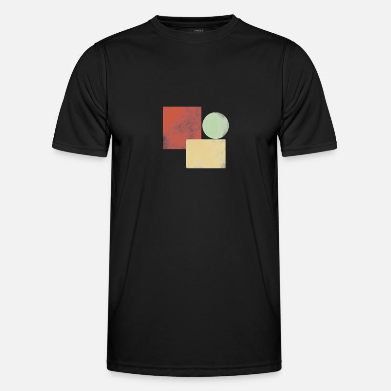Simple Geometry Men's Functional T-Shirt