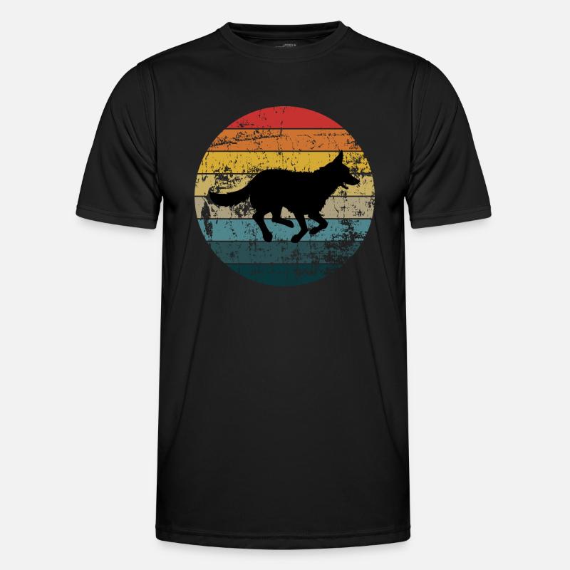 German Shepherd Men's Functional T-Shirt