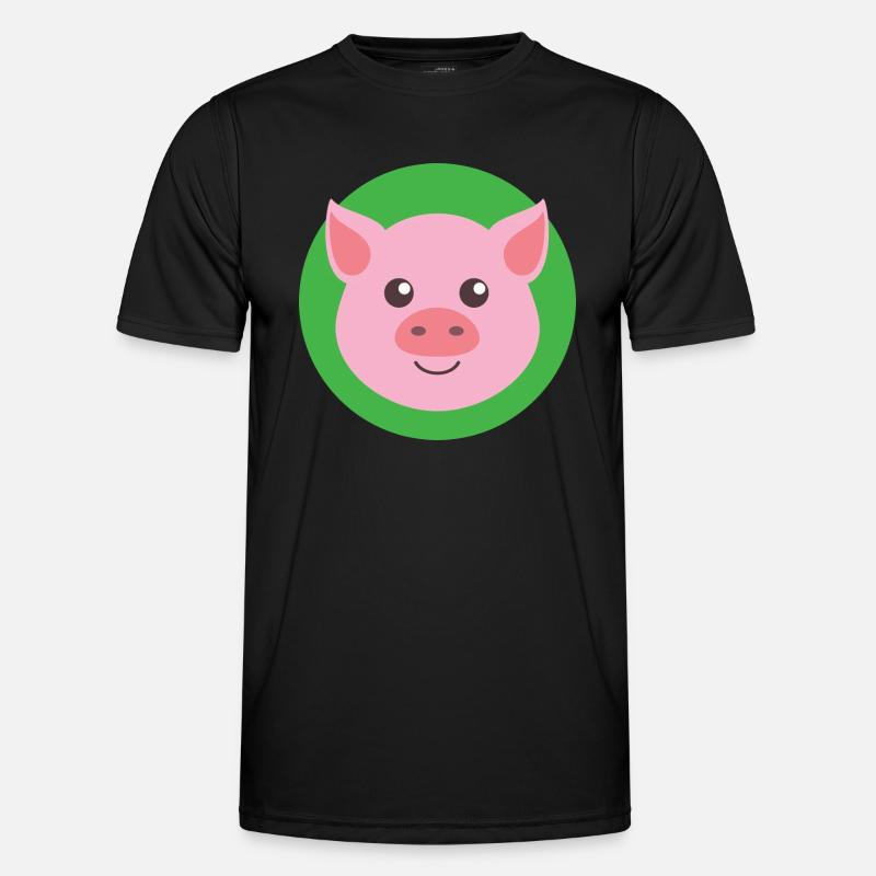 Pig head Men's Functional T-Shirt