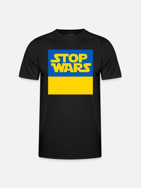 Ukraine - T-shirt sport Homme - noir