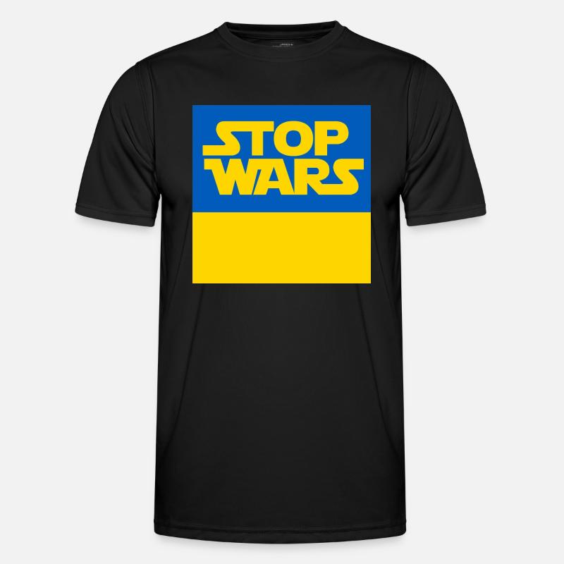 Ukraine Männer Funktions-T-Shirt