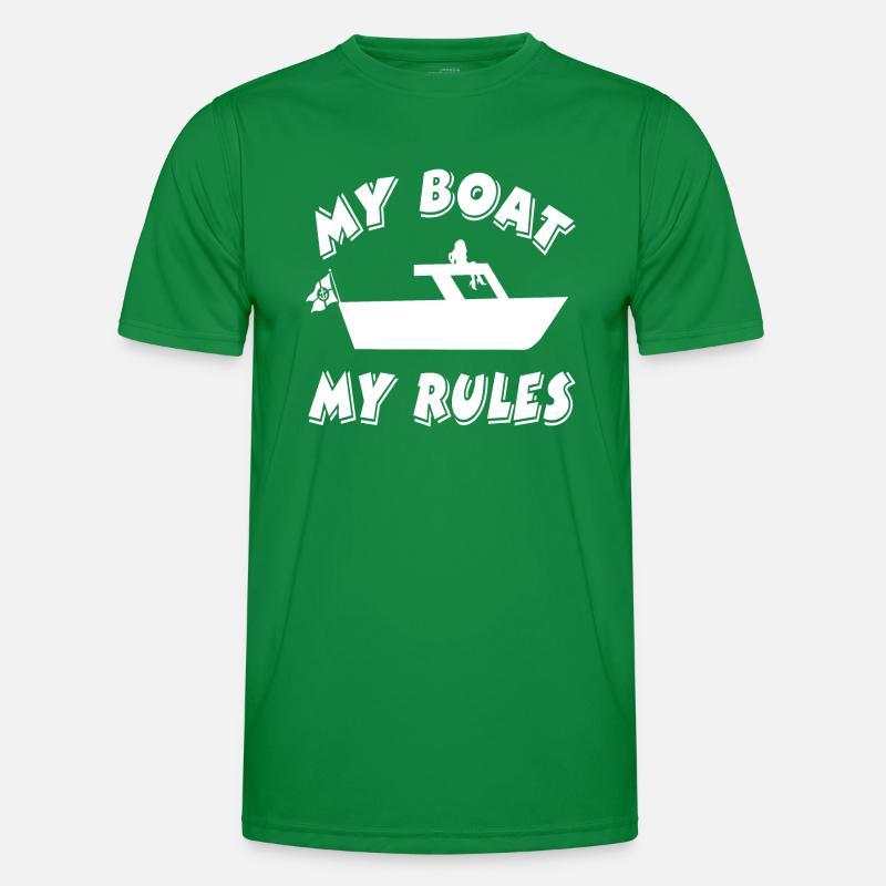 Motorboot Männer Funktions-T-Shirt