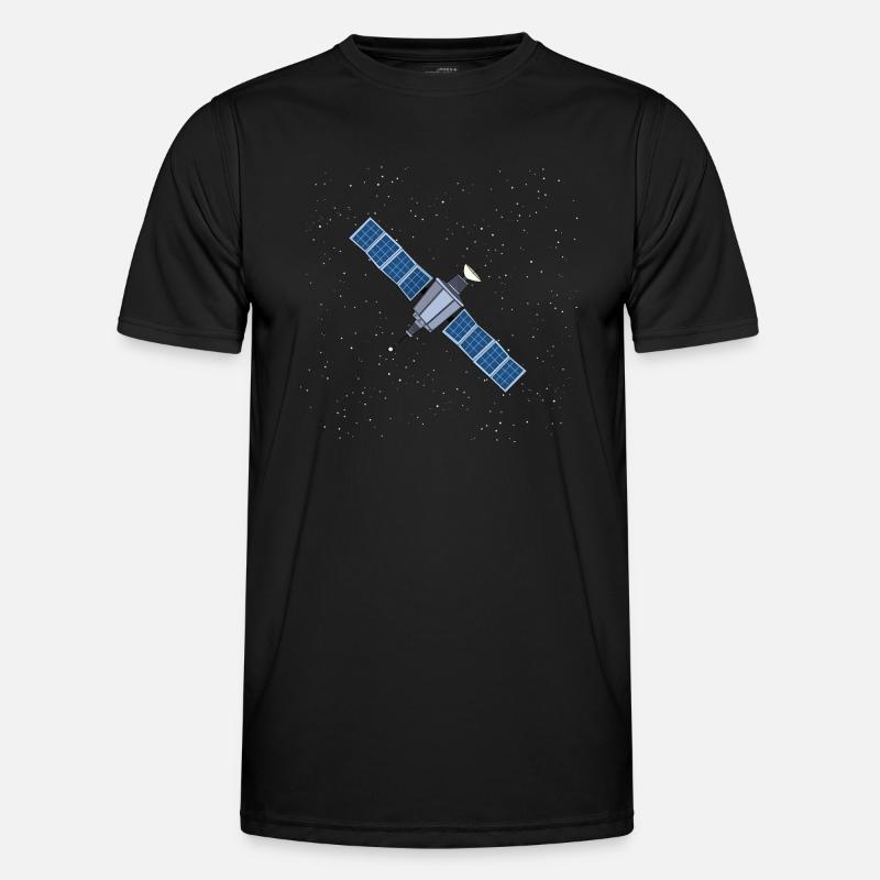 Floating Satellite Men's Functional T-Shirt