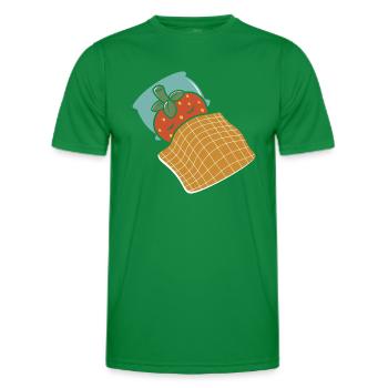 Lazy - Men's Functional T-Shirt - kelly green - Front - AI Model Male 178 dark (178cm)
