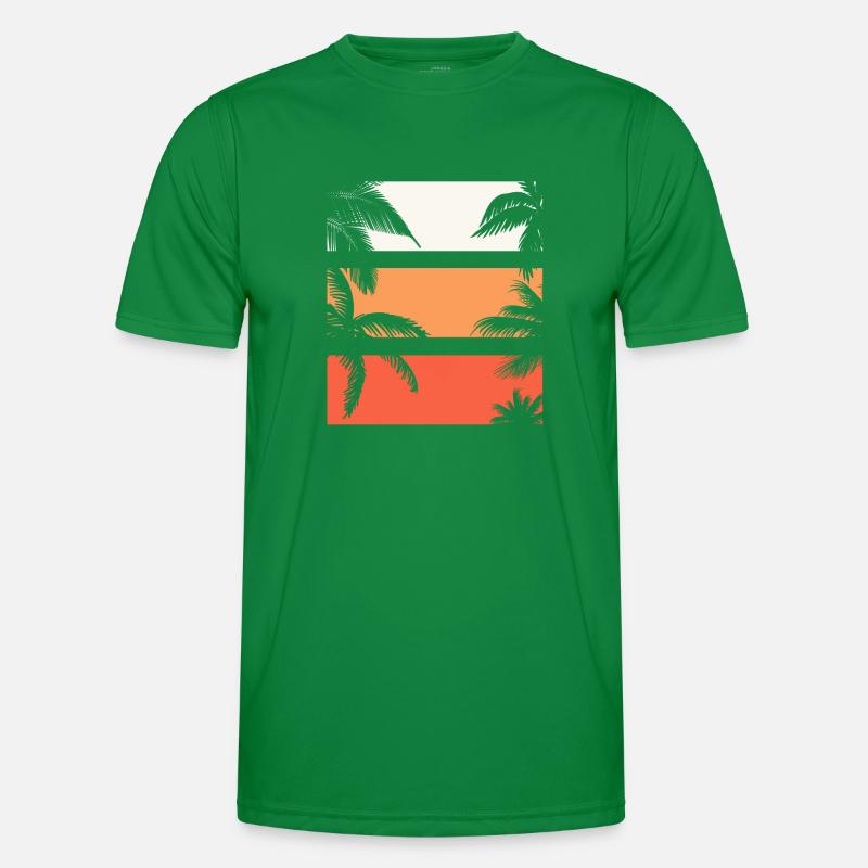 Helles Farbdesign Männer Funktions-T-Shirt