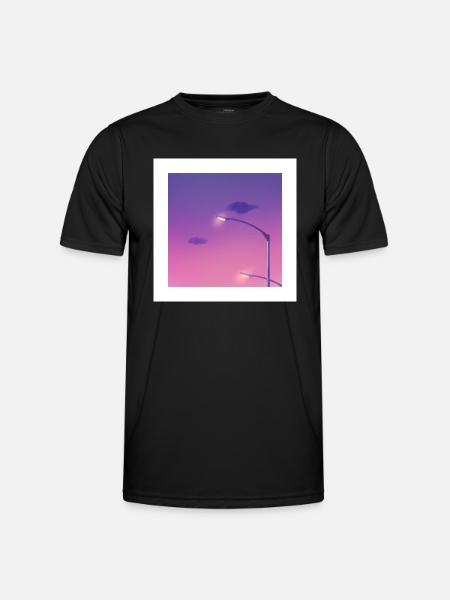 chill light - T-shirt sport Homme - noir