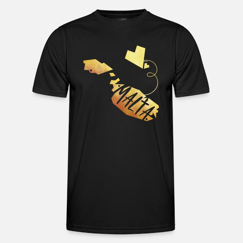 Malta Männer Funktions-T-Shirt