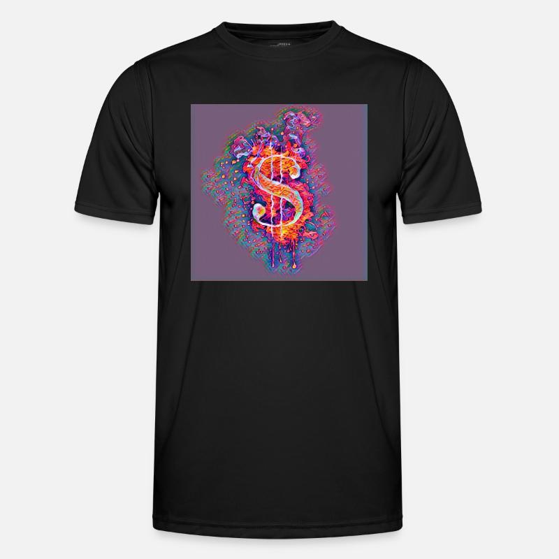 dollar symbol Men's Functional T-Shirt