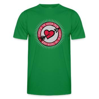 Leader Cousin Crew Team - Männer Funktions-T-Shirt - Kelly Green - Vorne - AI Model Male 178 dark (178cm)