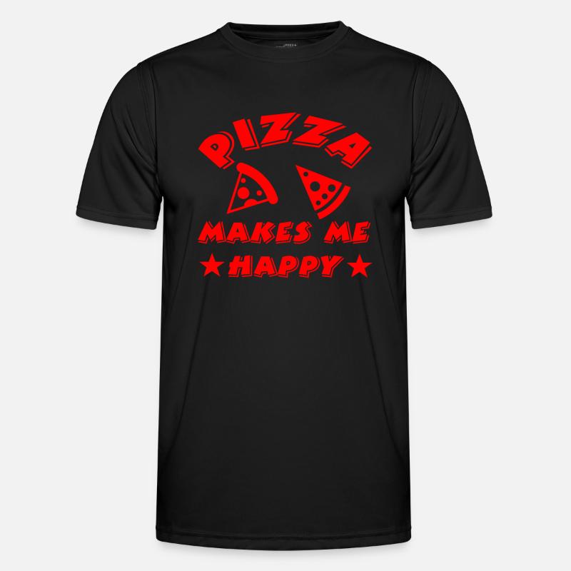 Pizza T-shirt sport Homme