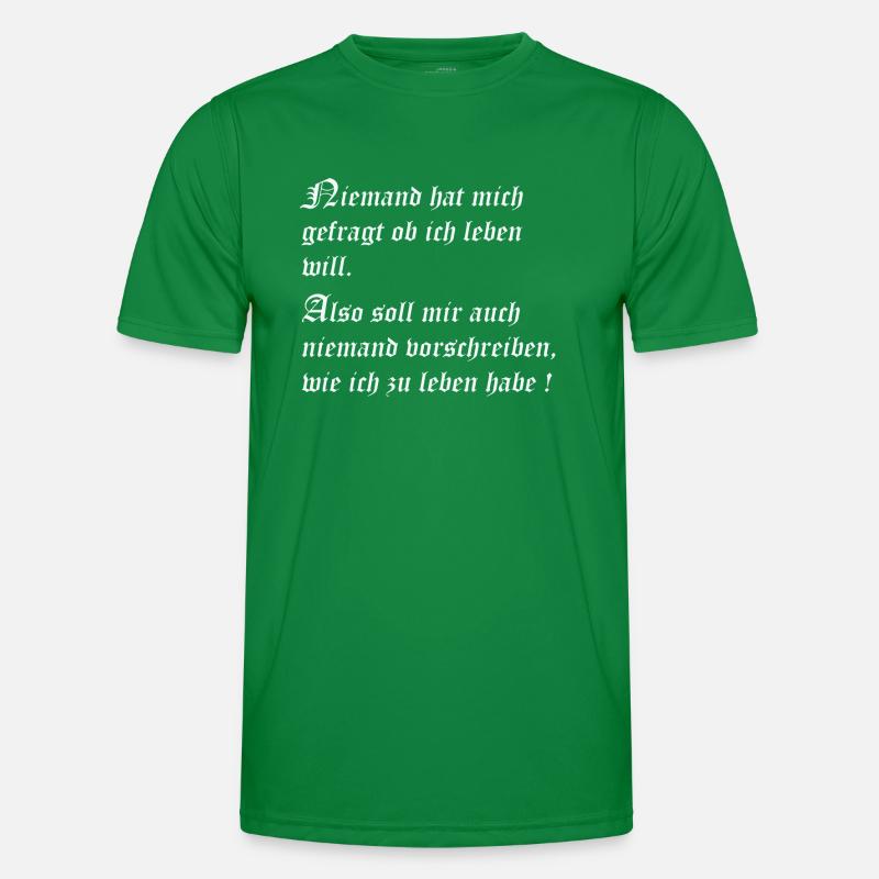 Leben Männer Funktions-T-Shirt