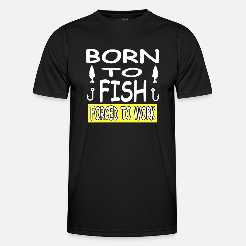 Angling - Men's Functional T-Shirt - black