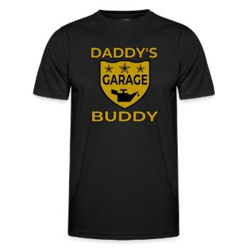 Garage - T-shirt sport Homme - noir - Devant - AI Model Male 178 dark (178cm)