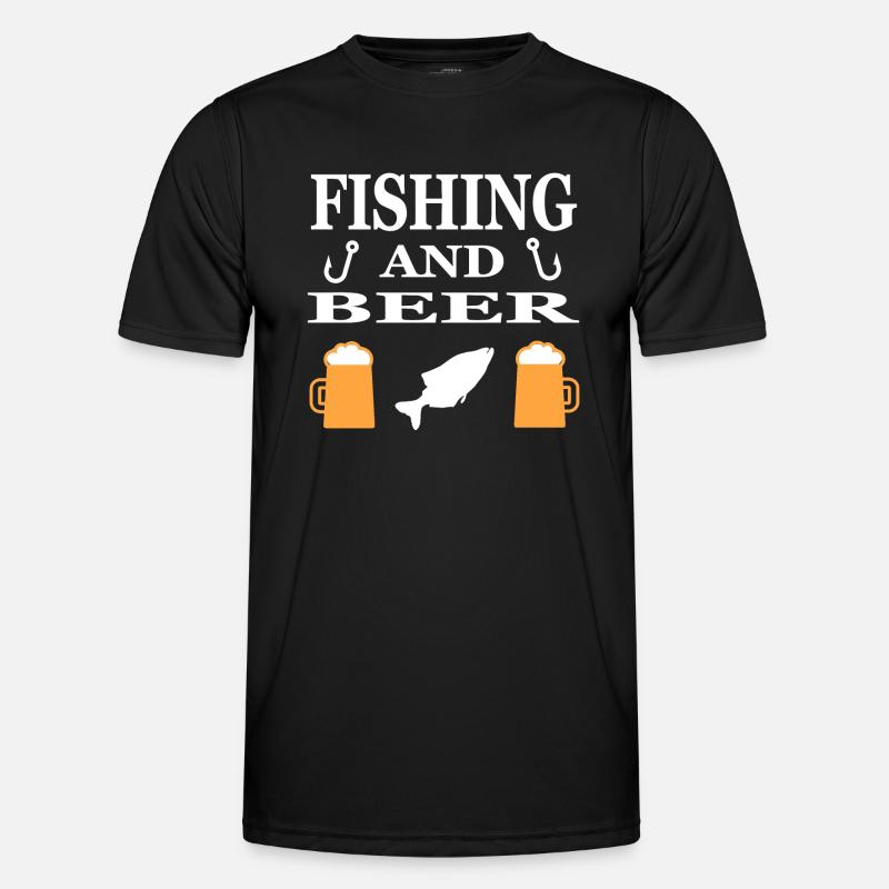 Angling - Men's Functional T-Shirt - black