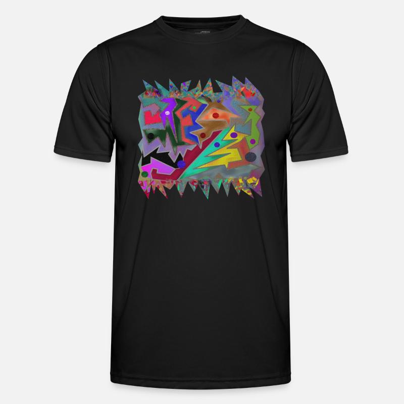 Kruste in der Höhle - Männer Funktions-T-Shirt - Schwarz