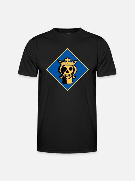 Stockholm dead head - Men's Functional T-Shirt - black