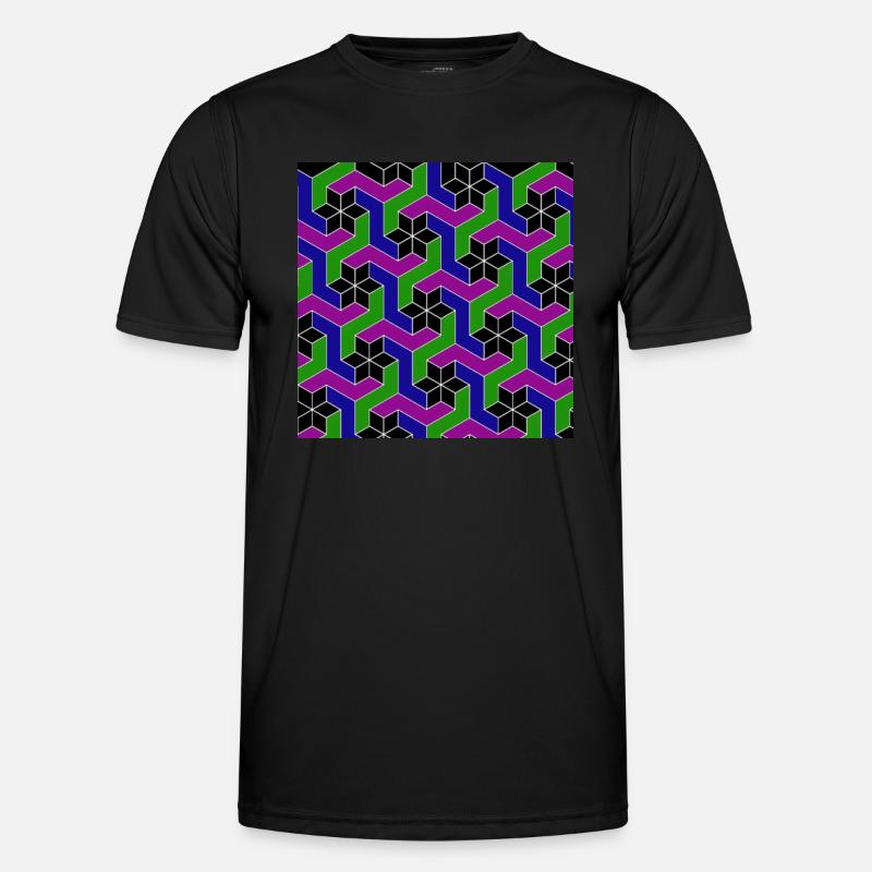 Geometry2 - Men's Functional T-Shirt - black