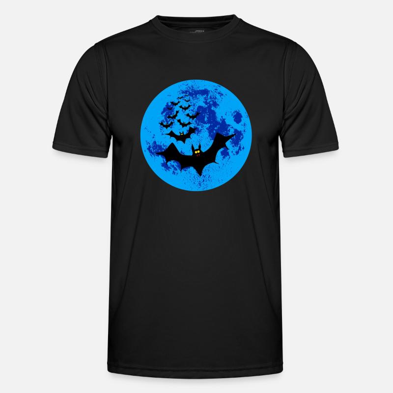 Vampire Bats Against The  - Men's Functional T-Shirt - black