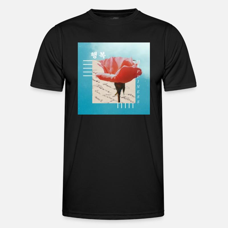 Coréen T-shirt sport Homme