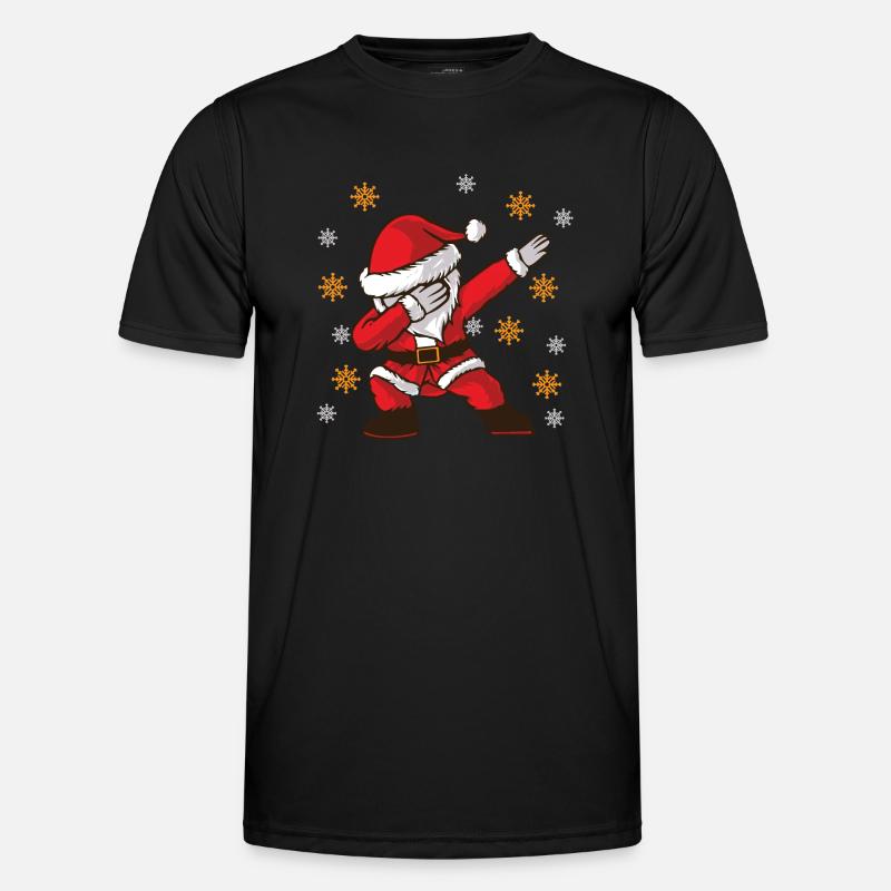 Cool julemand - Funktionsshirt til herrer - sort