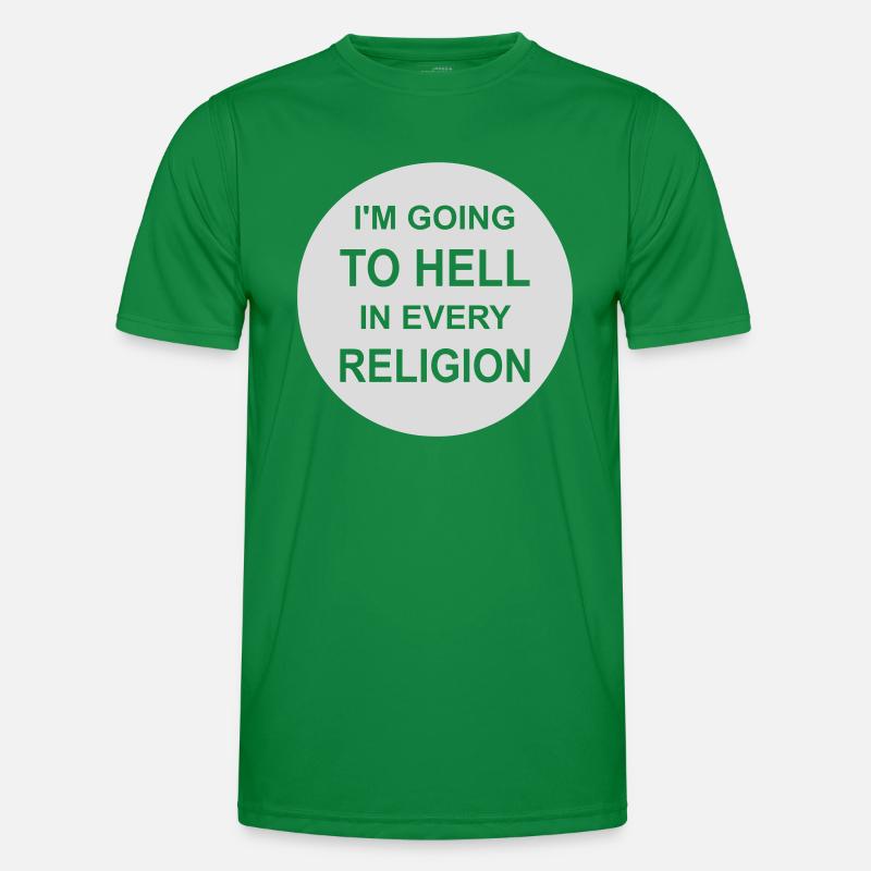 in going to hell Men's Functional T-Shirt