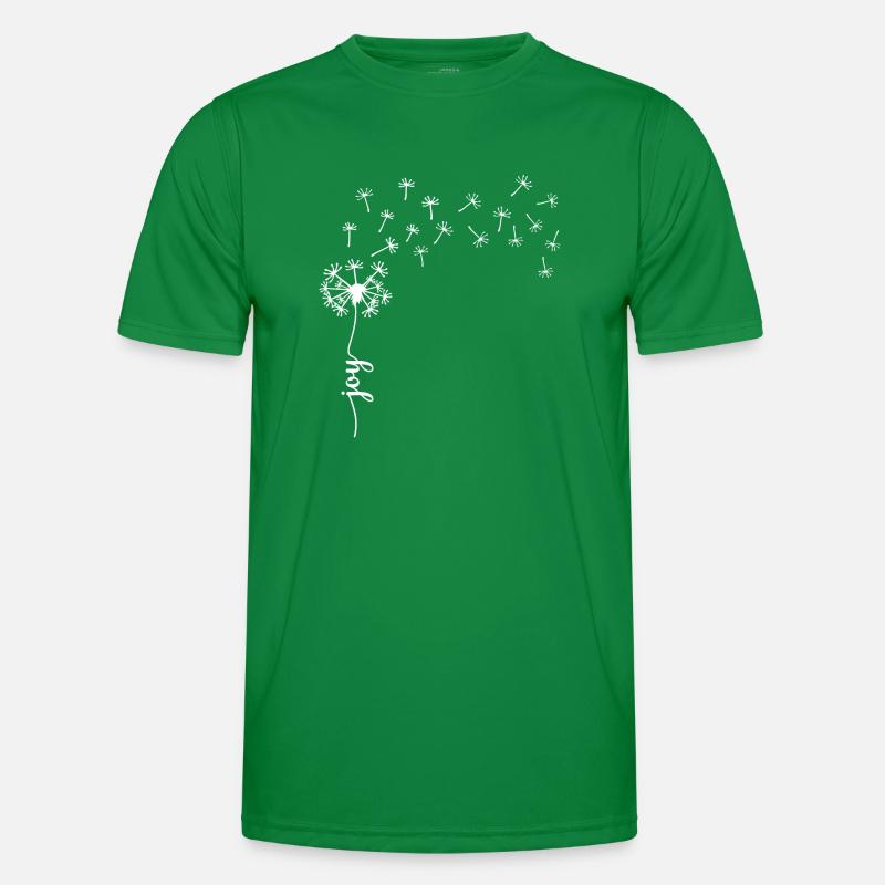 Joy Löwenzahn Design Männer Funktions-T-Shirt
