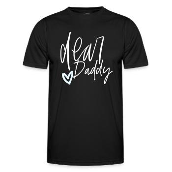Bester Vater aller Zeiten - Männer Funktions-T-Shirt - Schwarz - Vorne - AI Model Male 178 dark (178cm)