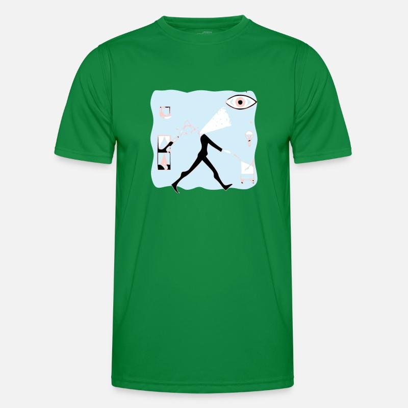Geburt Männer Funktions-T-Shirt