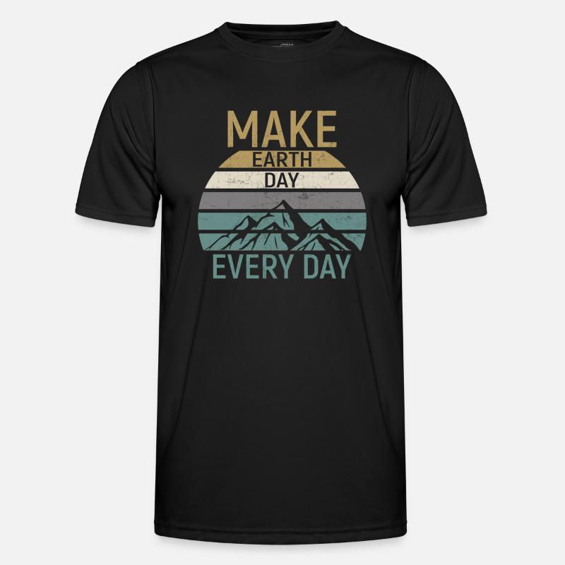 Make Earth Day every Day Männer Funktions-T-Shirt