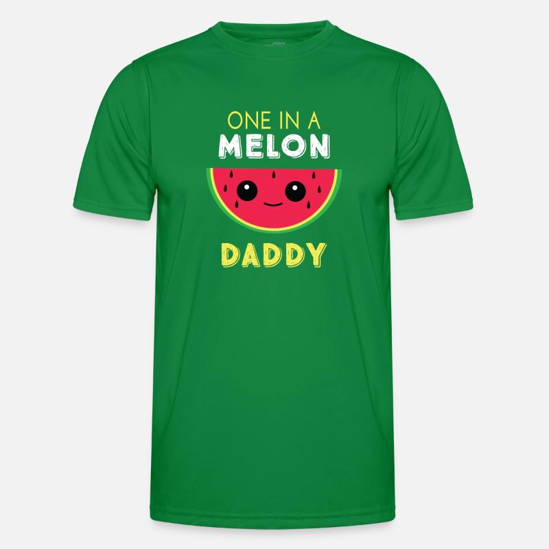 Eins in einem Melonen-Daddy Männer Funktions-T-Shirt