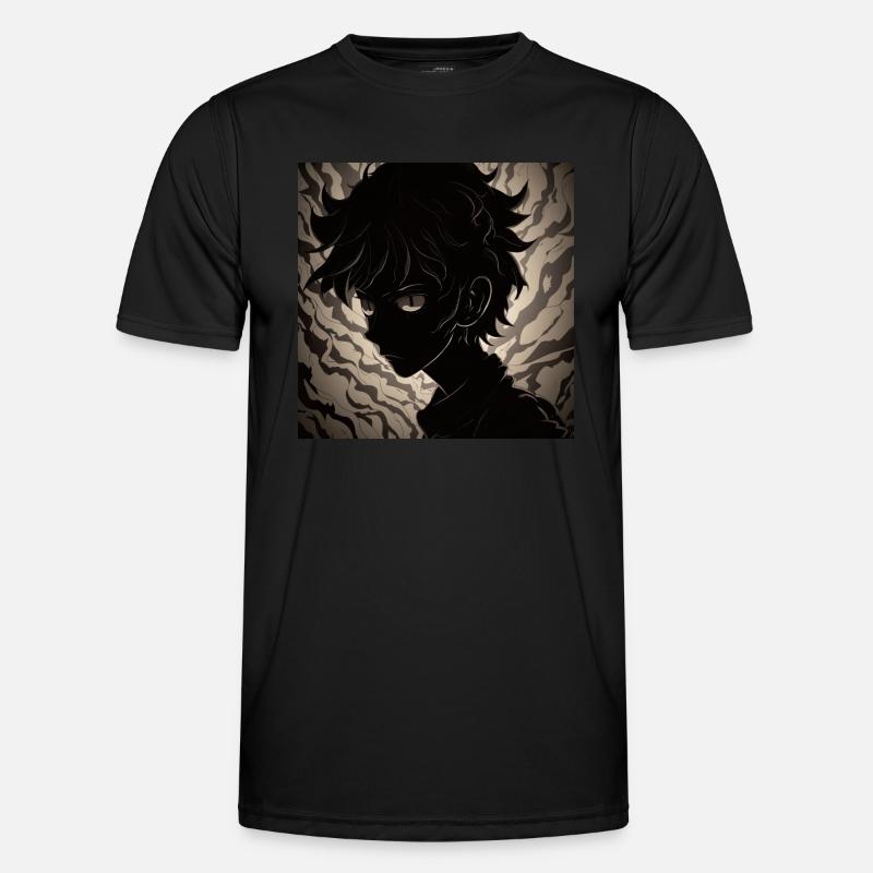 Shadow Anime Männer Funktions-T-Shirt
