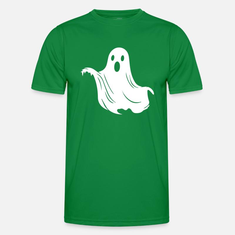 Ghost Ghosts Witching Hour Halloween Men's Functional T-Shirt